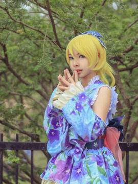 绚濑绘里夏日祭C O S P L A Y_花束を君に贈ろう (4)