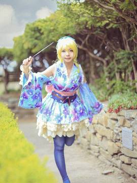 绚濑绘里夏日祭C O S P L A Y_花束を君に贈ろう (5)