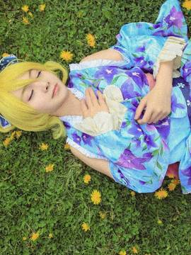 绚濑绘里夏日祭C O S P L A Y_花束を君に贈ろう (7)