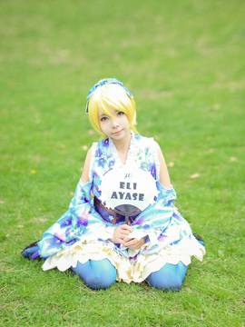绚濑绘里夏日祭C O S P L A Y_花束を君に贈ろう (13)