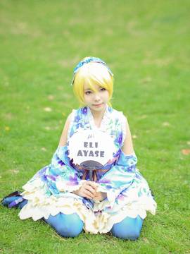 绚濑绘里夏日祭C O S P L A Y_花束を君に贈ろう (14)