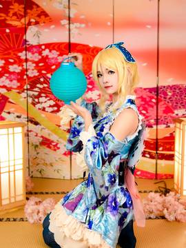绚濑绘里夏日祭C O S P L A Y_绘希浴衣觉醒 (14)