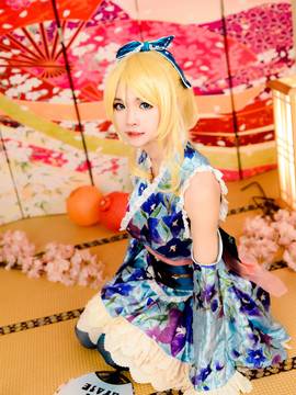 绚濑绘里夏日祭C O S P L A Y_绘希浴衣觉醒 (1)
