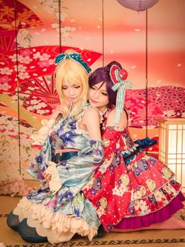 绚濑绘里夏日祭C O S P L A Y_绘希浴衣觉醒 (2)