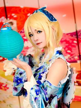 绚濑绘里夏日祭C O S P L A Y_绘希浴衣觉醒 (5)