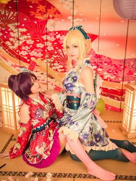 绚濑绘里夏日祭C O S P L A Y_绘希浴衣觉醒 (9)
