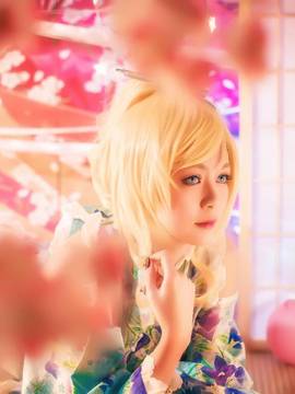 绚濑绘里夏日祭C O S P L A Y_绘里浴衣觉醒 (7)