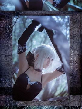 Saber黑王二设C O S P L A Y_--[Saber Alter]--寒い夏 (15)