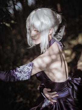 Saber黑王二设C O S P L A Y_--[Saber Alter]--寒い夏 (2)