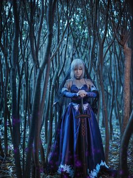 Saber黑王二设C O S P L A Y_--[Saber Alter]--寒い夏 (3)