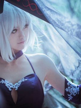 Saber黑王二设C O S P L A Y_--[Saber Alter]--寒い夏 (5)