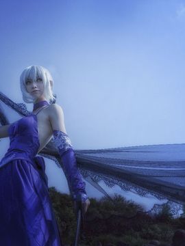 Saber黑王二设C O S P L A Y_--[Saber Alter]--寒い夏 (12)