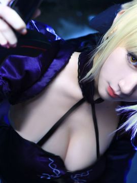 Saber黑王二设C O S P L A Y_saber alter!! (8)