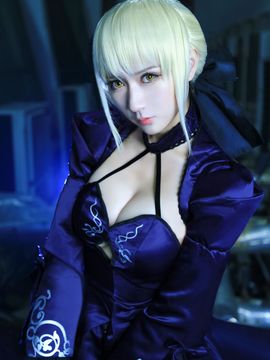 Saber黑王二设C O S P L A Y_saber alter!! (7)