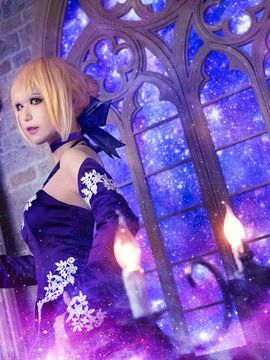 Saber黑王二设C O S P L A Y_fate-黑化saber-3破 (2)