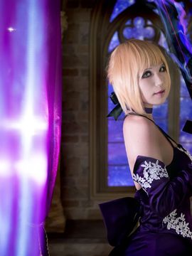 Saber黑王二设C O S P L A Y_fate-黑化saber-3破 (3)