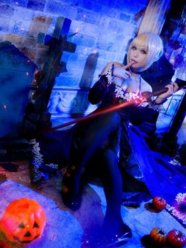 Saber黑王二设C O S P L A Y_fate-黑化saber-3破 (11)