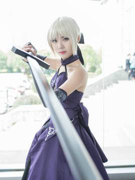 Saber黑王二设C O S P L A Y_alter fate Saber (5)