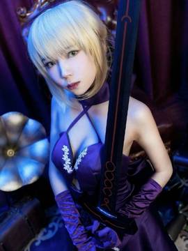 Saber黑王二设C O S P L A Y_fate grand order (1)