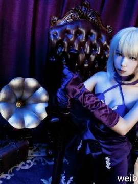 Saber黑王二设C O S P L A Y_fate grand order (3)