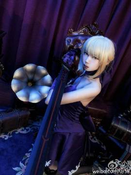Saber黑王二设C O S P L A Y_fate grand order (5)
