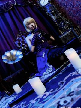 Saber黑王二设C O S P L A Y_fate grand order (7)