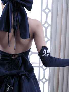 Saber黑王二设C O S P L A Y_黑saber (24)