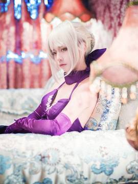 Saber黑王二设C O S P L A Y_=Saber·Alter=四破 (1)