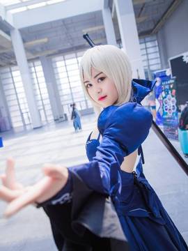 Saber黑王二设C O S P L A Y_=Saber·Alter=四破 (2)