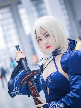 Saber黑王二设C O S P L A Y_=Saber·Alter=四破 (3)