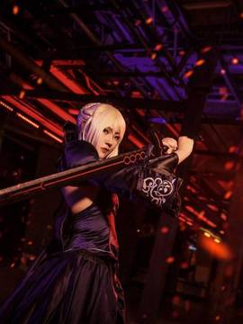 Saber黑王二设C O S P L A Y_【cos正片】Saber Alter (3)