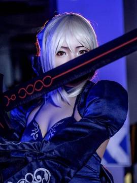 Saber黑王二设C O S P L A Y_【cos正片】Saber Alter (4)