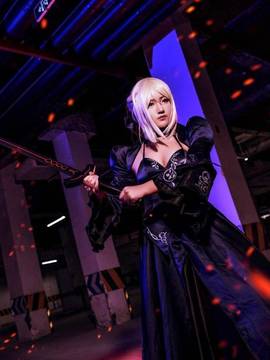 Saber黑王二设C O S P L A Y_【cos正片】Saber Alter (6)