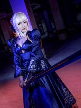 Saber黑王二设C O S P L A Y_【cos正片】Saber Alter (8)