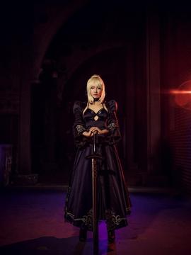 Saber黑王二设C O S P L A Y_【cos正片】Saber Alter (9)