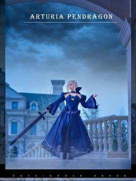 Saber黑王二设C O S P L A Y_【cos正片】Saber Alter (21)