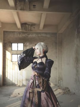 Saber黑王二设C O S P L A Y_Fate·Grand Order◇SaberAlter (3)