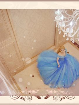 《灰姑娘仙蒂瑞拉》2015迪斯尼斯嘉丽版C O S P L A Y_Cinderella辛德瑞拉 (1)