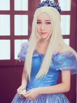 《灰姑娘仙蒂瑞拉》2015迪斯尼斯嘉丽版C O S P L A Y_灰姑娘 (4)