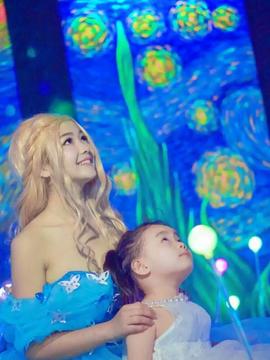 《灰姑娘仙蒂瑞拉》2015迪斯尼斯嘉丽版C O S P L A Y_只能说拍片那天热的生无可恋 (3)