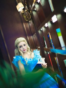 《灰姑娘仙蒂瑞拉》2015迪斯尼斯嘉丽版C O S P L A Y_图片 17