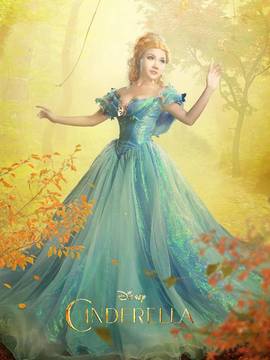 《灰姑娘仙蒂瑞拉》2015迪斯尼斯嘉丽版C O S P L A Y_Cinderella (4)