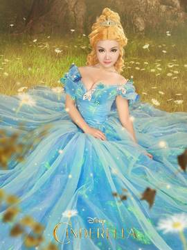 《灰姑娘仙蒂瑞拉》2015迪斯尼斯嘉丽版C O S P L A Y_Cinderella (5)
