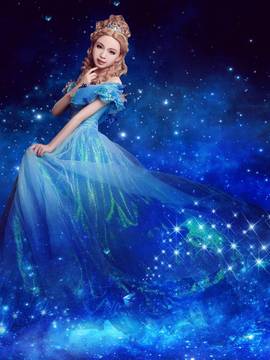 《灰姑娘仙蒂瑞拉》2015迪斯尼斯嘉丽版C O S P L A Y_Cinderella (1)
