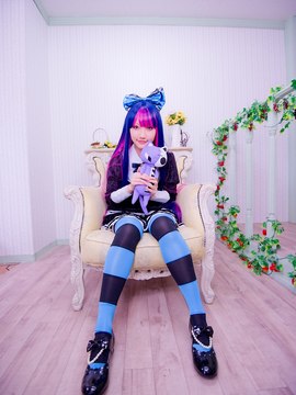 Stocking (Panty & Stocking) cosplay by Kuuya!_006