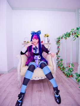 Stocking (Panty & Stocking) cosplay by Kuuya!_008
