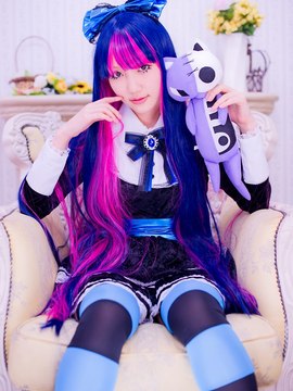 Stocking (Panty & Stocking) cosplay by Kuuya!_015
