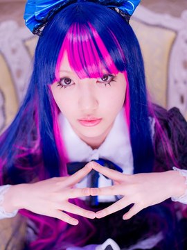 Stocking (Panty & Stocking) cosplay by Kuuya!_017