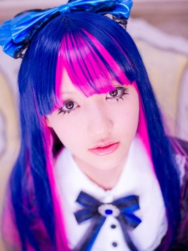 Stocking (Panty & Stocking) cosplay by Kuuya!_020