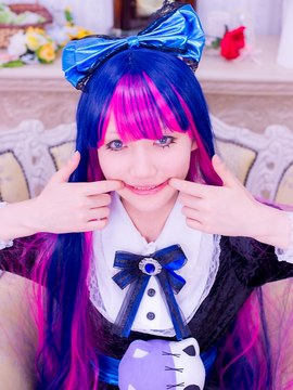 Stocking (Panty & Stocking) cosplay by Kuuya!_032